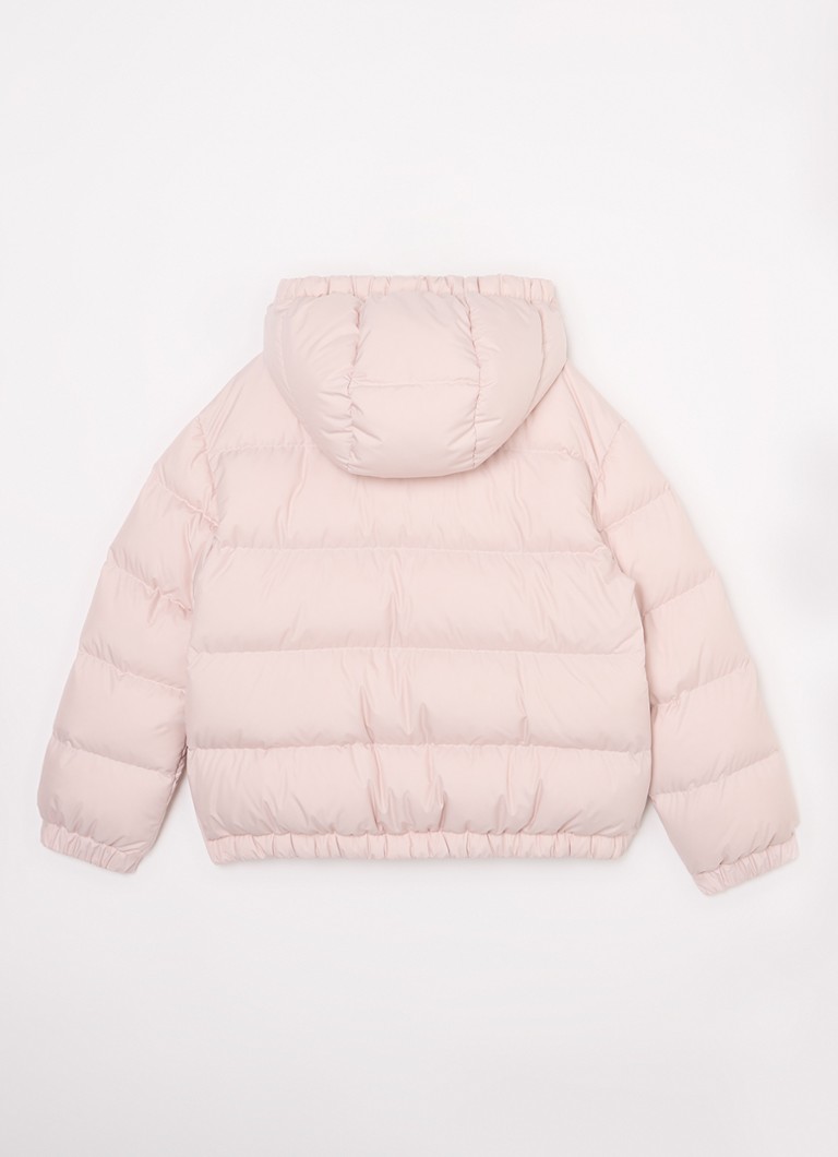Piumino Moncler Claritia con logo
