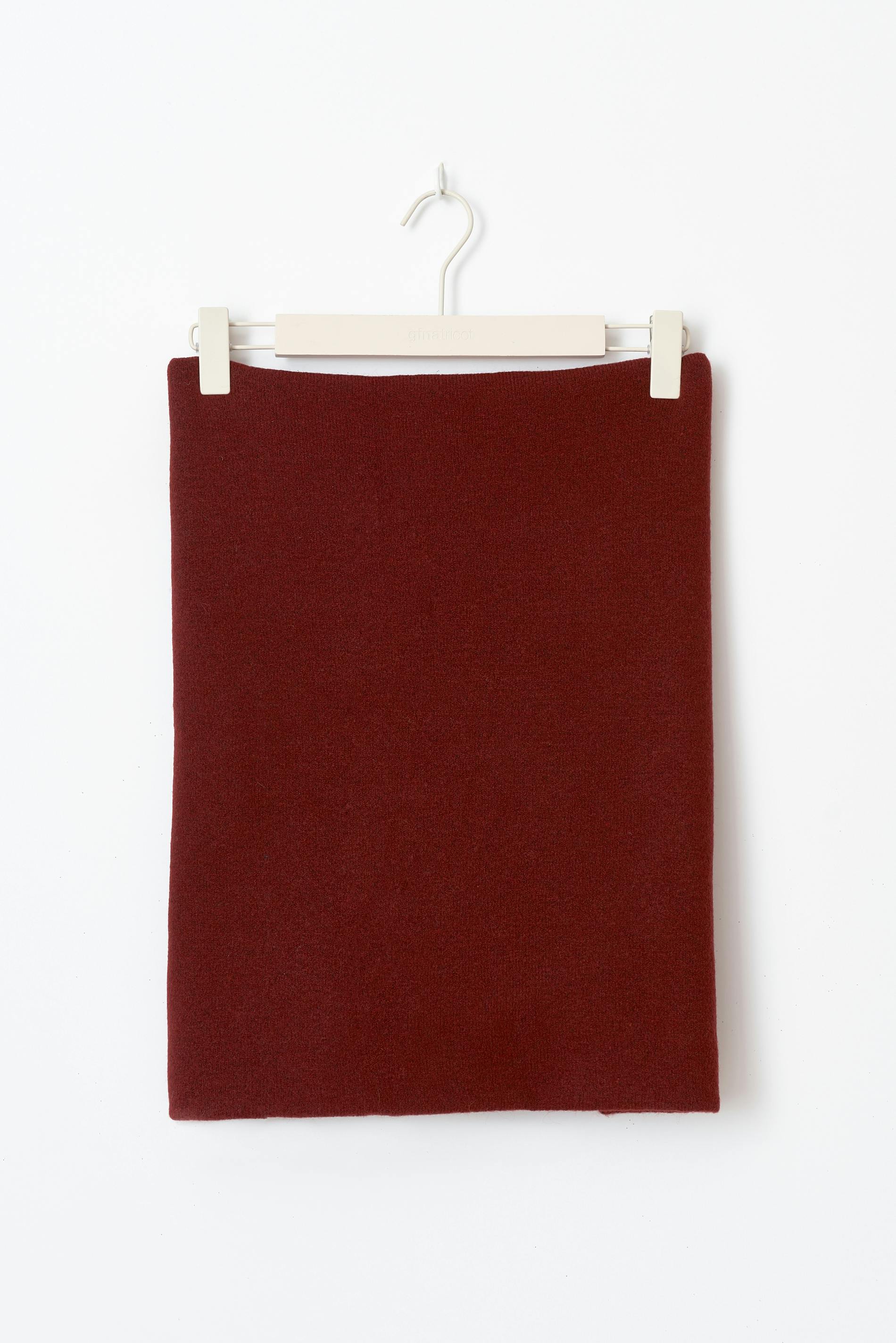 Soft knitted scarf