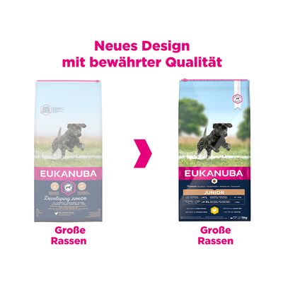 Eukanuba Junior Large Breed Huhn