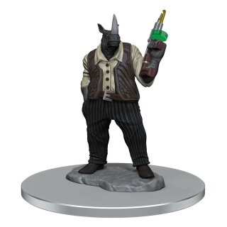 Magic the Gathering Miniaturen unbemalt 2er-Pack Freelance Muscle and Rhox Pummeler