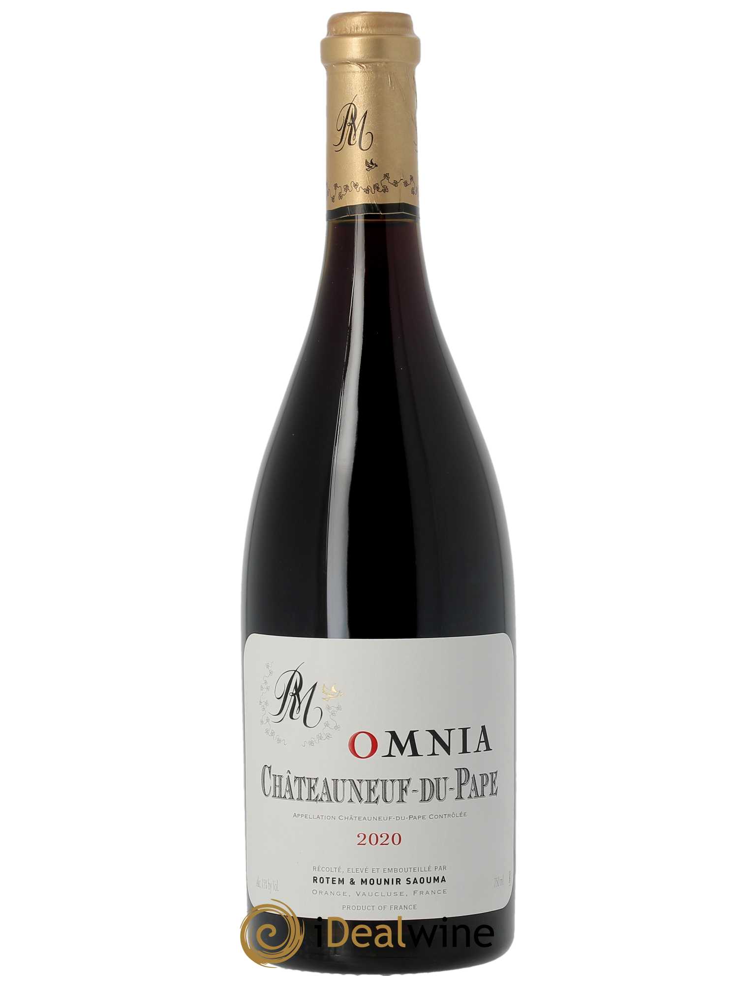 Châteauneuf-du-Pape Omnia Rotem et Mounir Saouma  2020 - Lot de 1 Bouteille