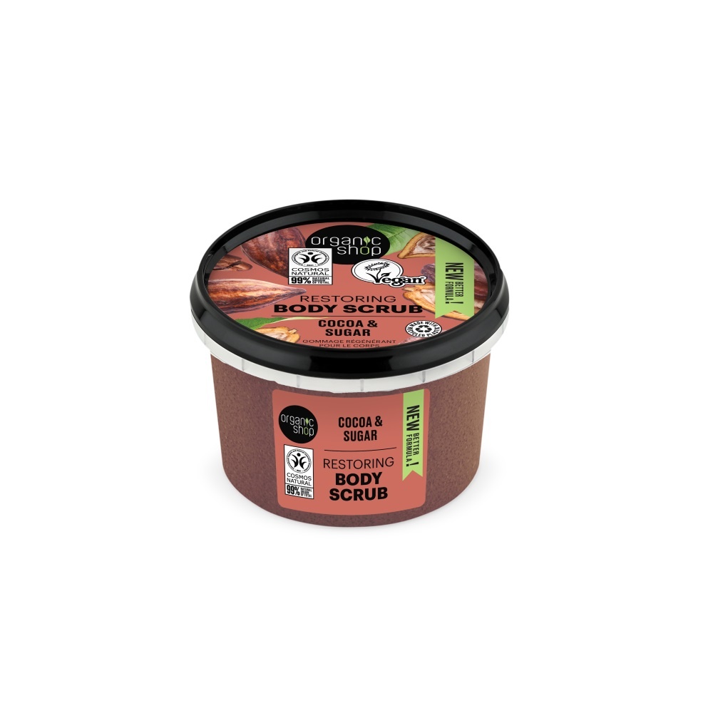 organic shop Gommage Epais Corps Chocolat Belge Gommages gros grains