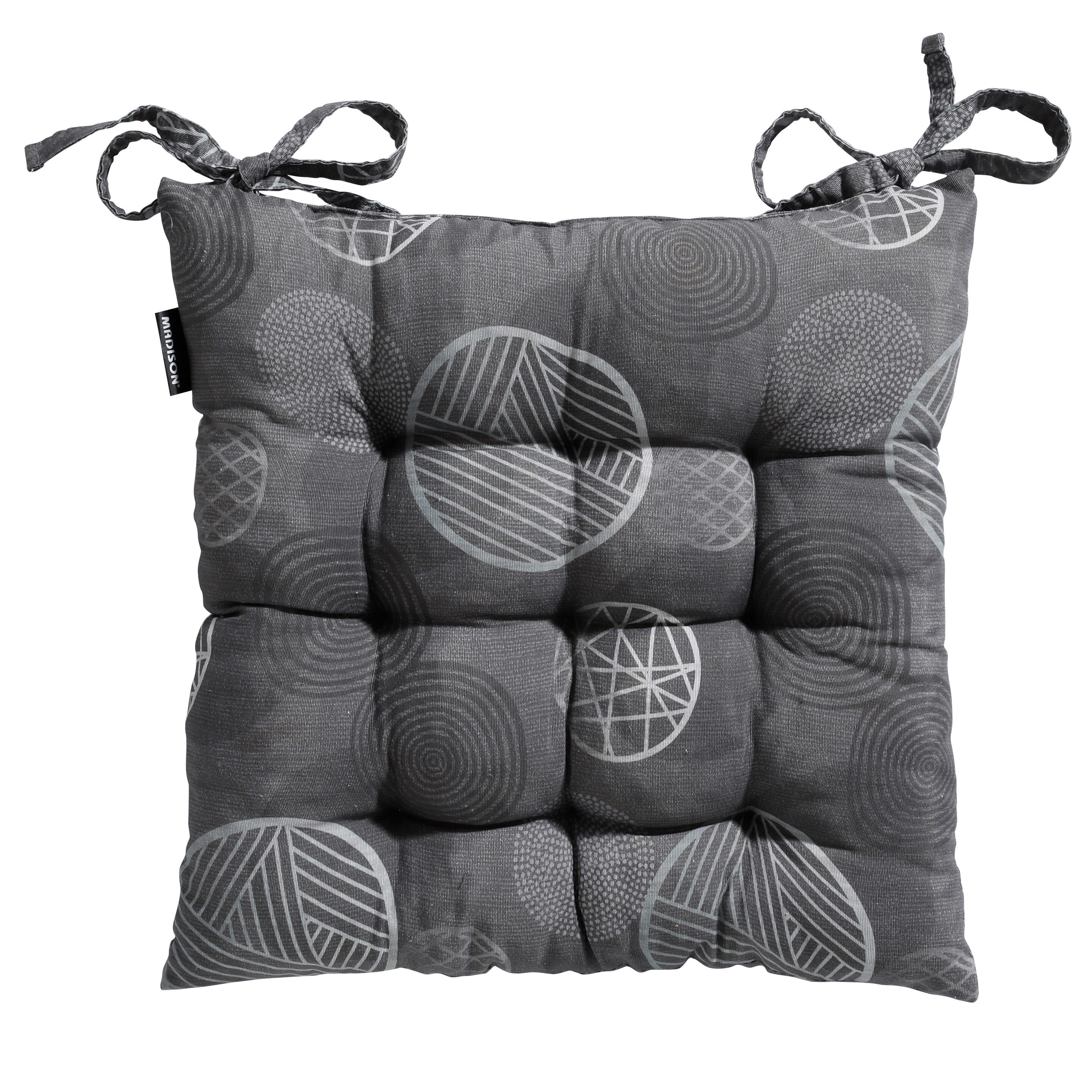 Madison Circle Grey 46x46 Sitzkissen