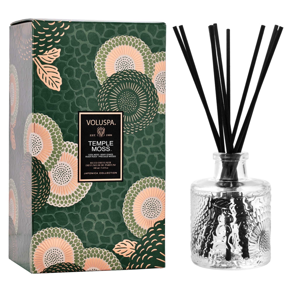 voluspa Temple Moss Reed Diffuser DIFFUSEUR