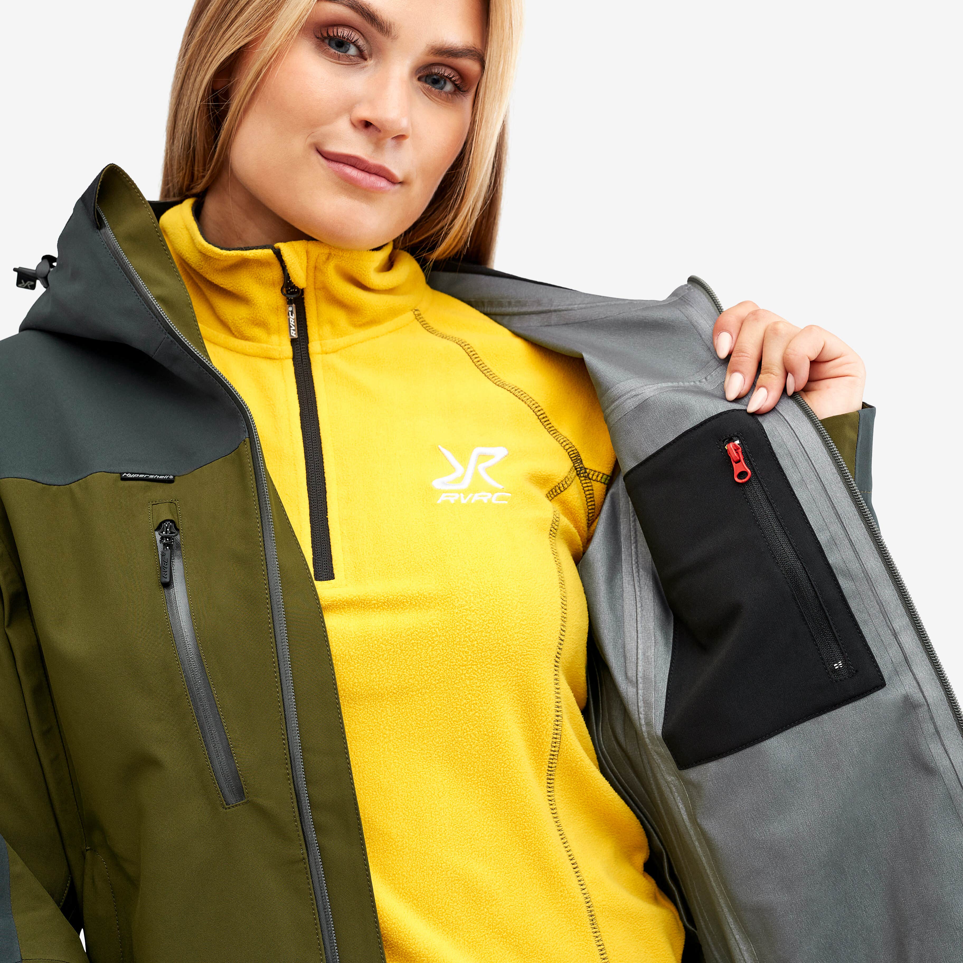 Silence Proshell Jacket Femme Dark Olive 2.0