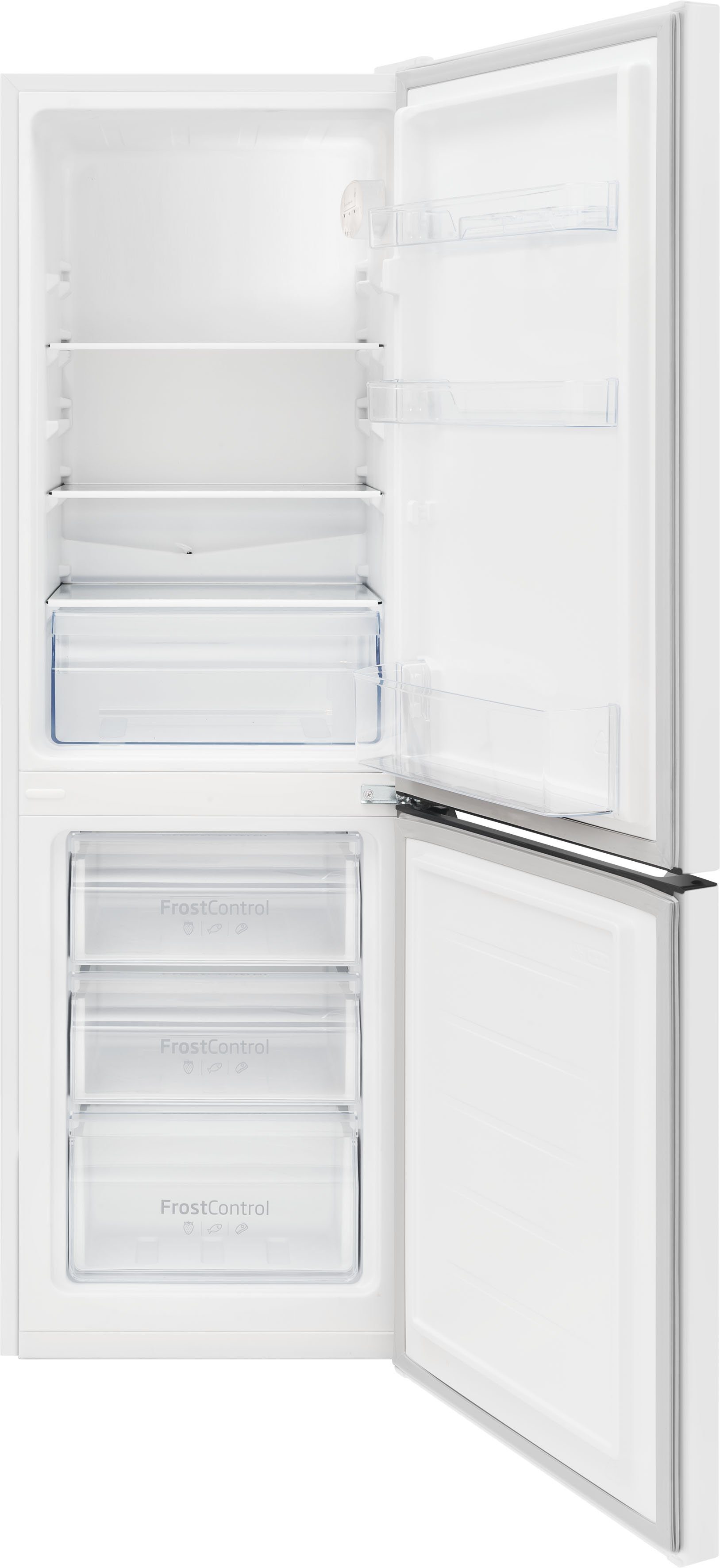 Amica Kühl-/Gefrierkombination KGCL 384 155-1 W, 144 cm hoch, 47,4 cm breit