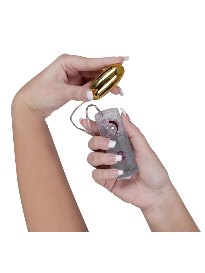 You2Toys Vibro-Ei Golden Star in gold günstig kaufen 6 cm