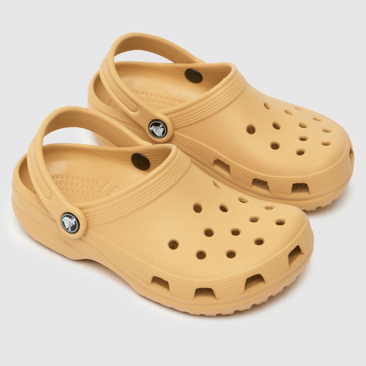 Crocs bruna klassiska träskor Junior sandaler