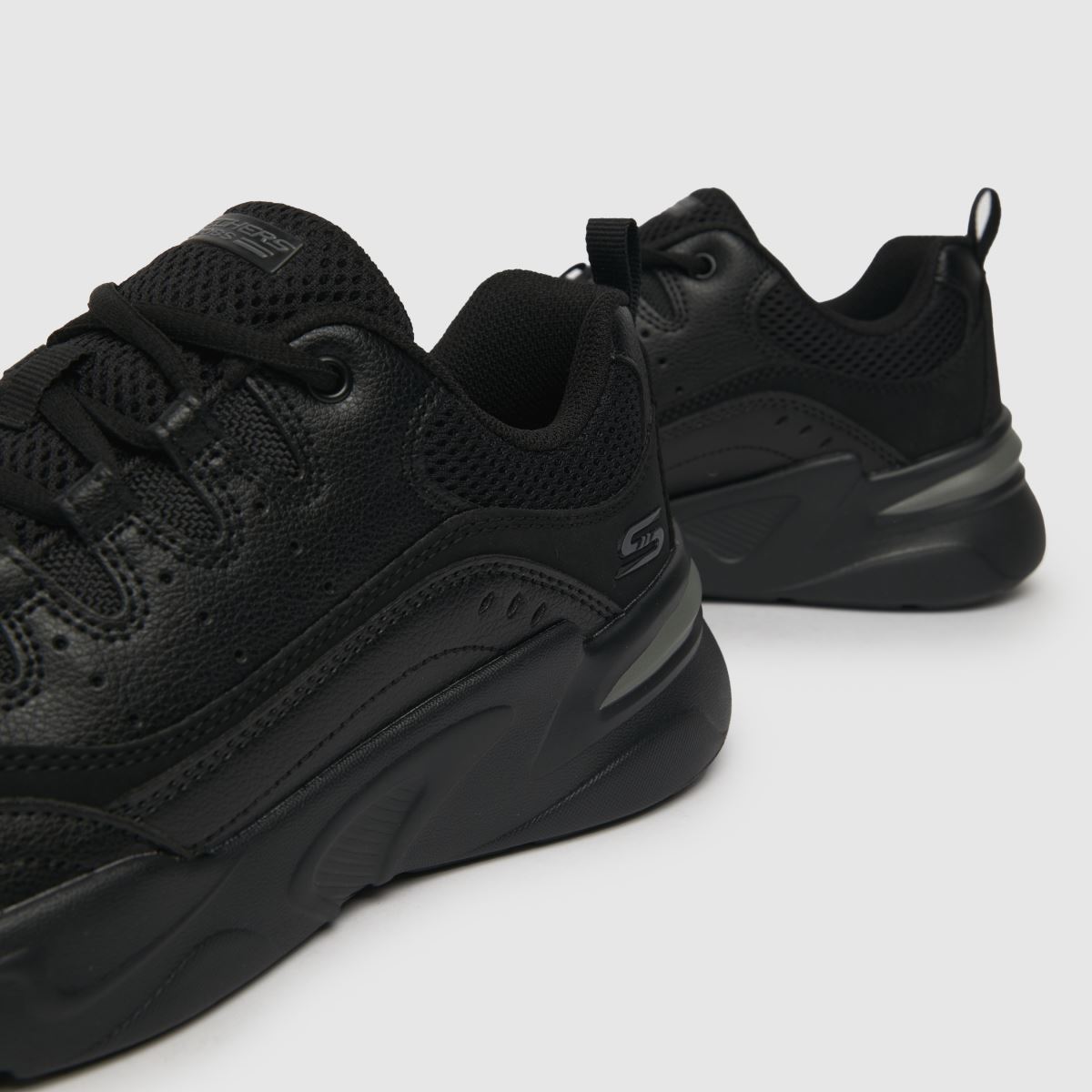 SKECHERS Bobs Sport Bamina tornacipő fekete színben