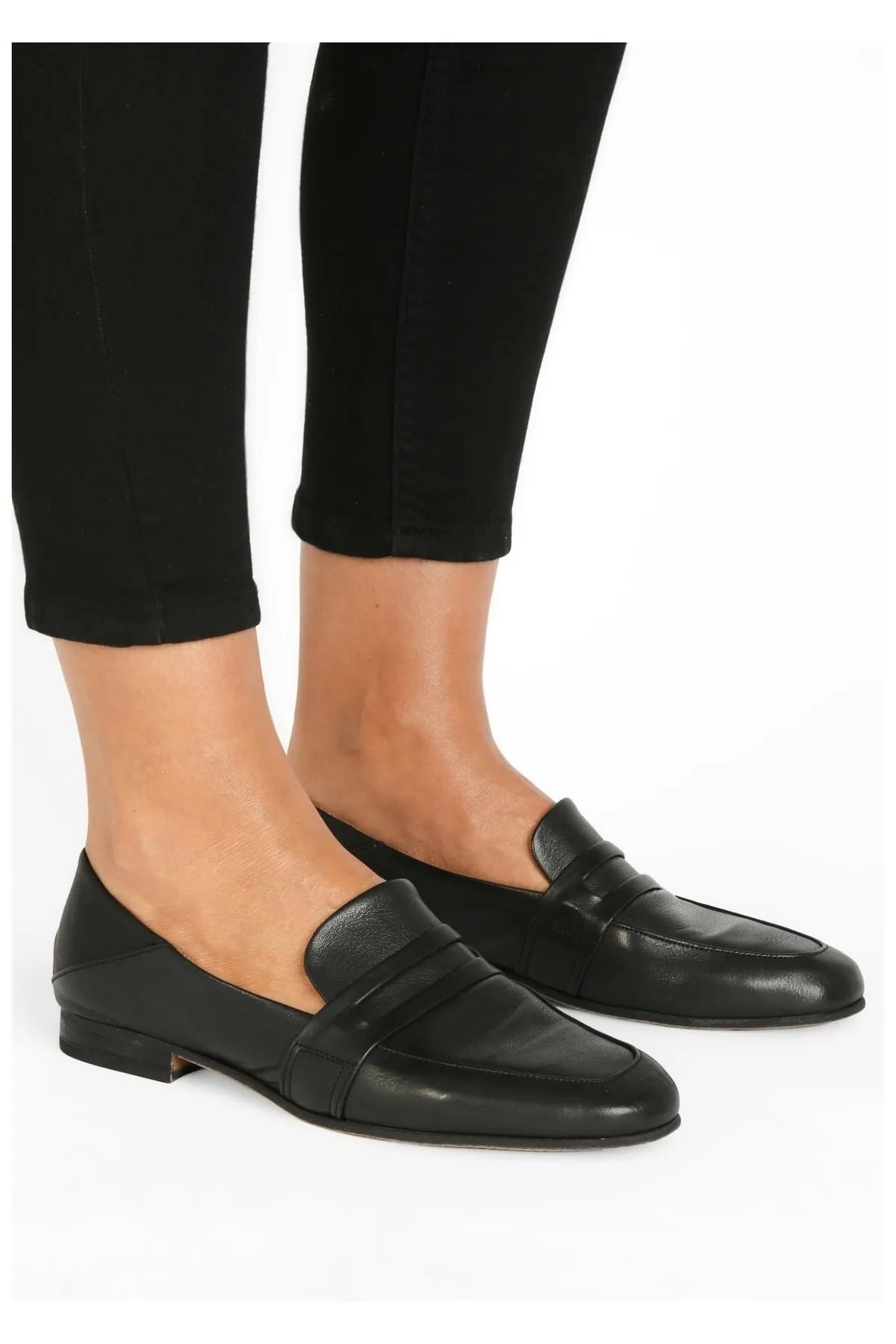 INUOVO  Flacher Schuh - Schwarz - Blockabsatz