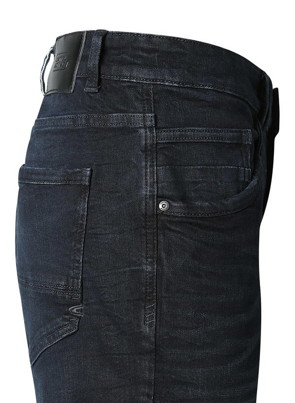 camel active, Jeans Madison, Slim Fit, Baumwoll-Stretch, dunkelblau