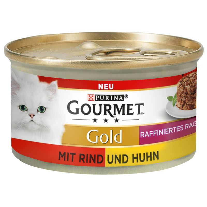 48 x 85 g Gourmet Gold Raffiniertes Ragout