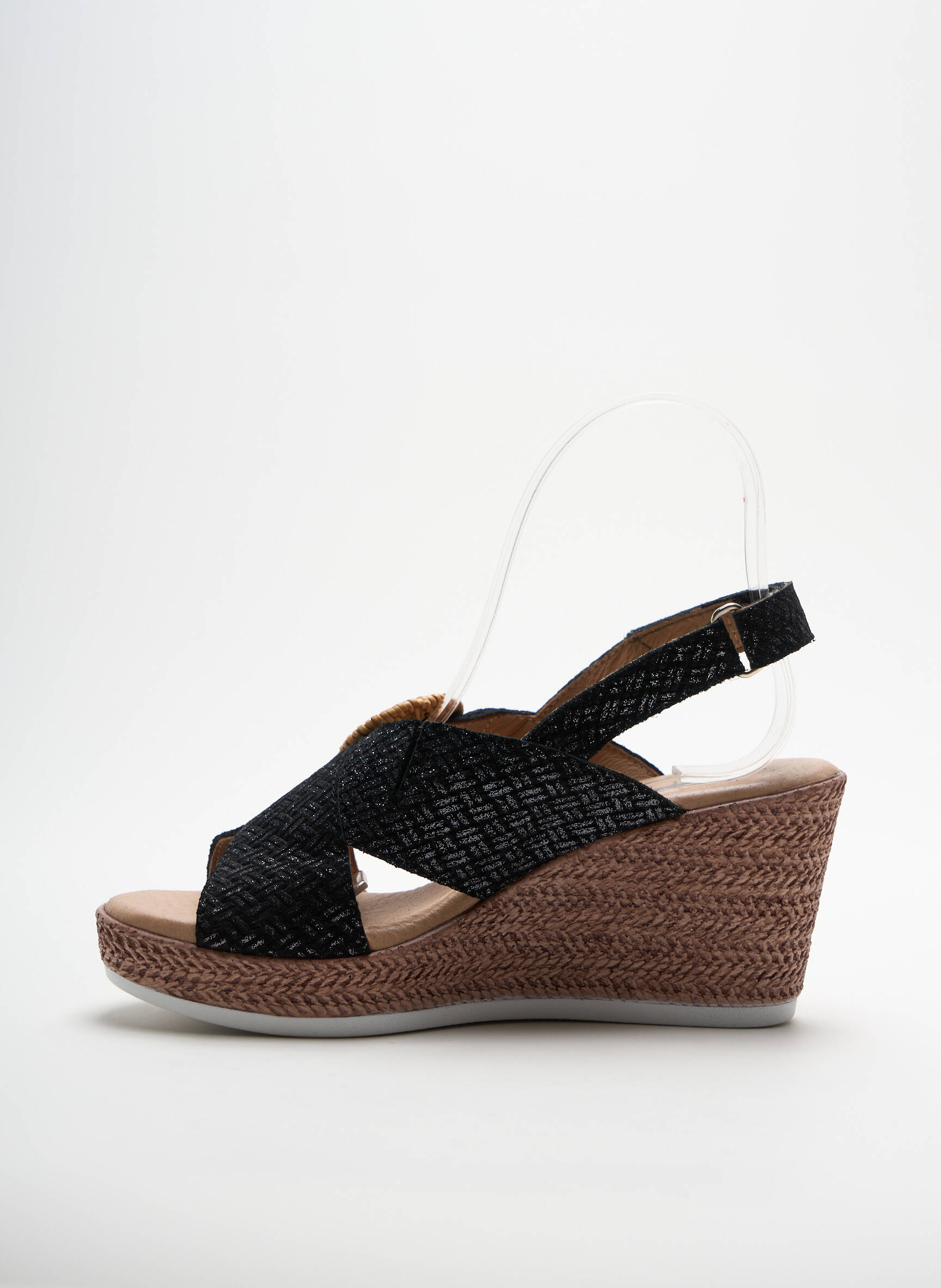 Geo Reino Sandales Nu Pieds Femme couleur noir