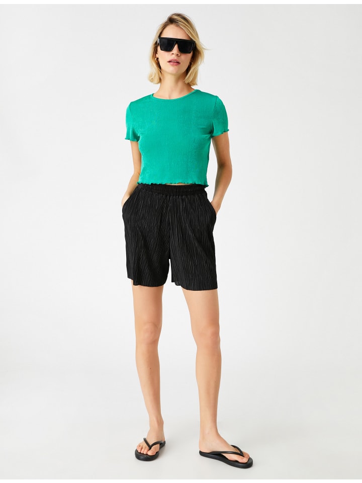 KOTON Shorts in Schwarz günstig kaufen XS