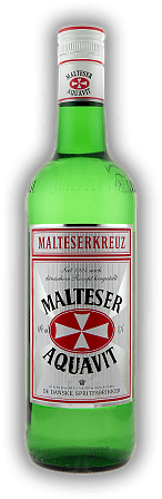 Malteserkreuz Malteserkreuz Dieses deutsche Erzeugnis, geschaffen nach dänischem Vorbild, genießt größte Popularität. 0,7	 Liter - Vol 40%