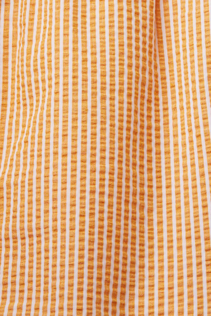 Strukturierte Badeshorts mit Streifen