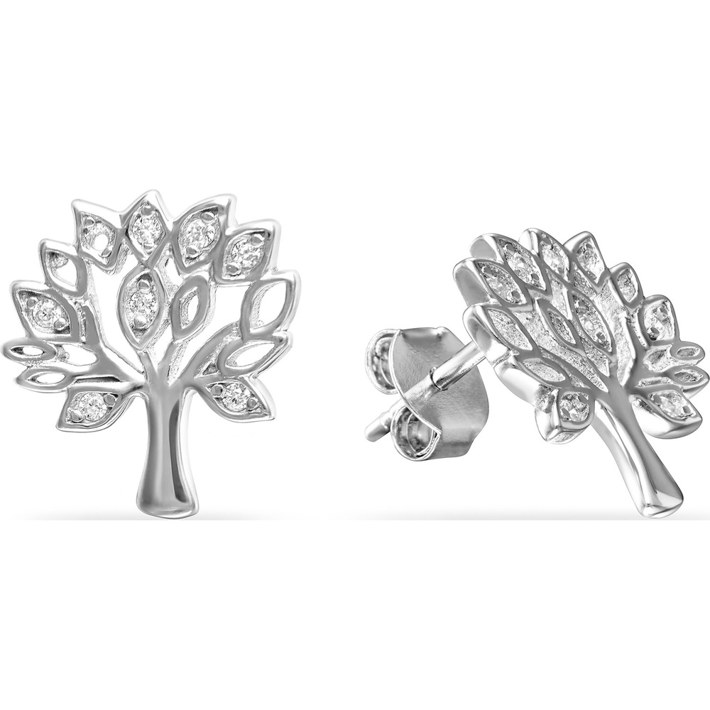 FAVS Boucles d'oreilles à fermoir à poussette 925 Argent Boucles d'oreilles