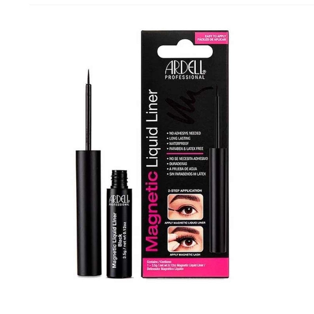 Ardell Liquid (Feutre) Eyeliner Noir Magnétique 3,5 gr Feutre maquillant Magnétique pour Faux Cils et maquillage