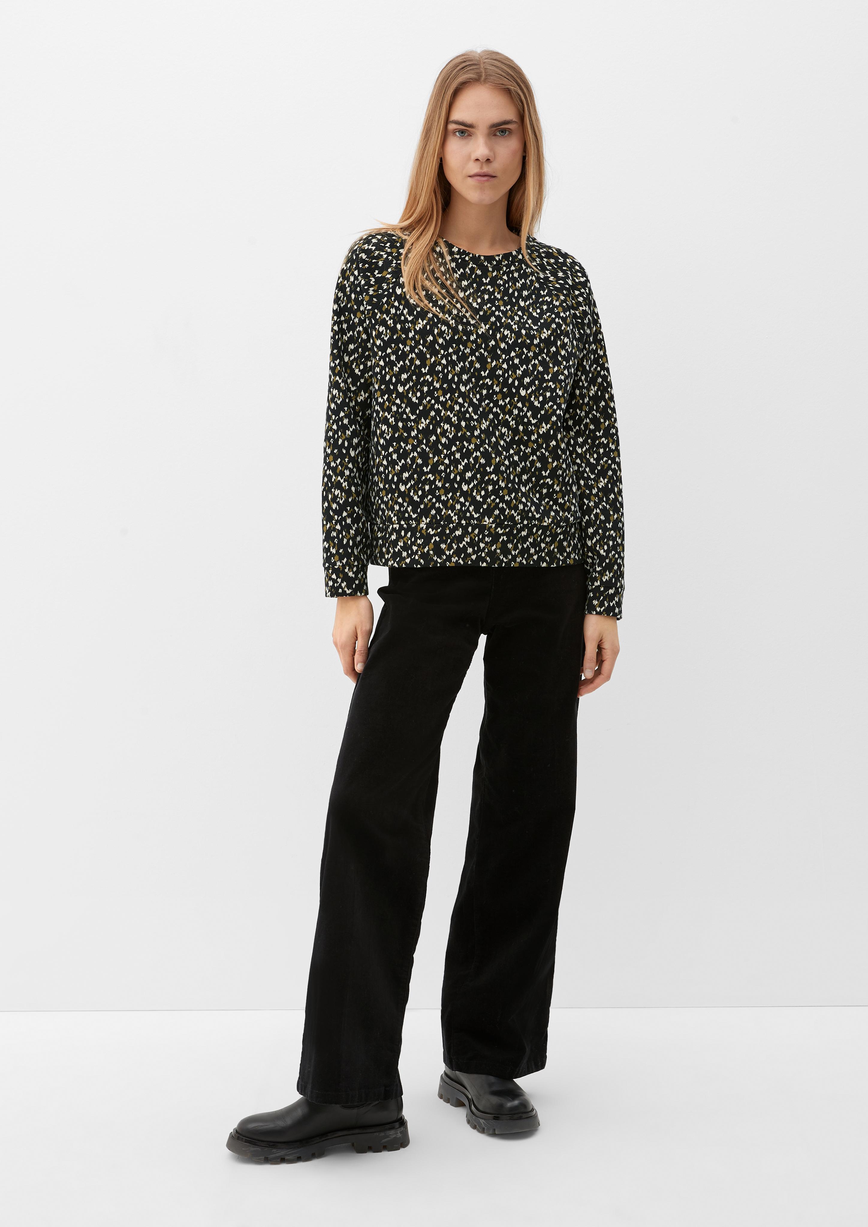 Sweatshirt mit Allover-Muster  2121627-99A2