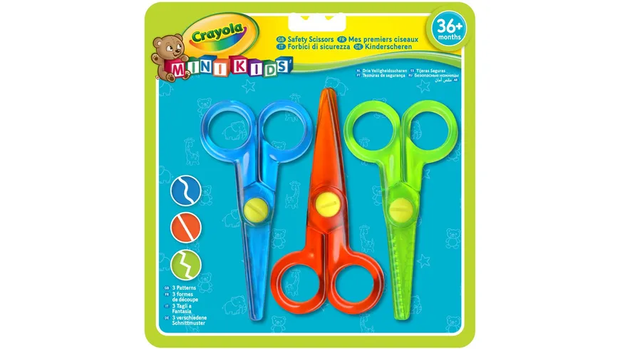 Crayola - Mini Kids - 3 Kinder-Scheren