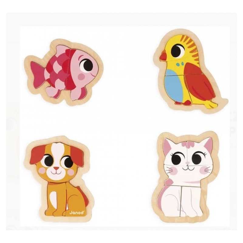 Puzzles évolutifs Animaux de compagnie