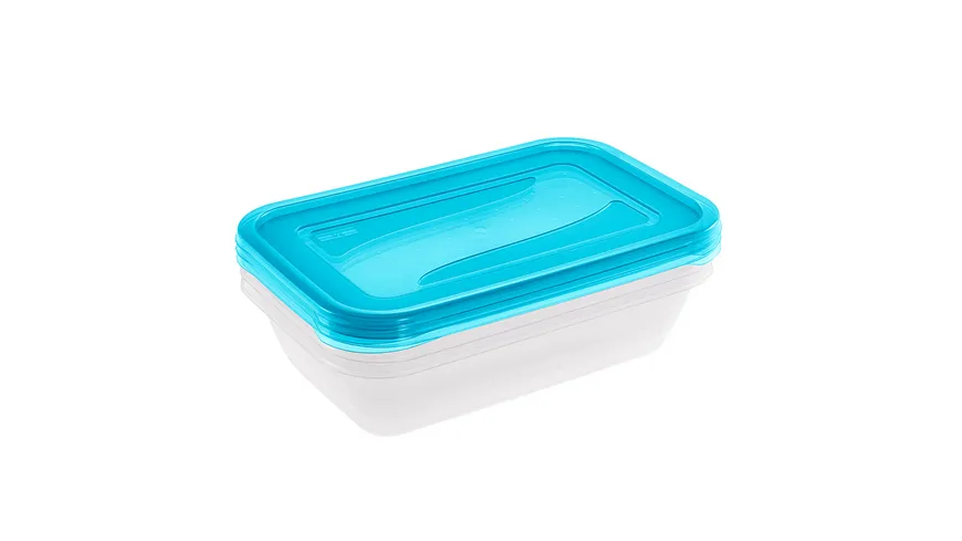 keeeper Frischhaltedosen Set Fredo Fresh 3-tlg. 2,4l fresh-blue transparent