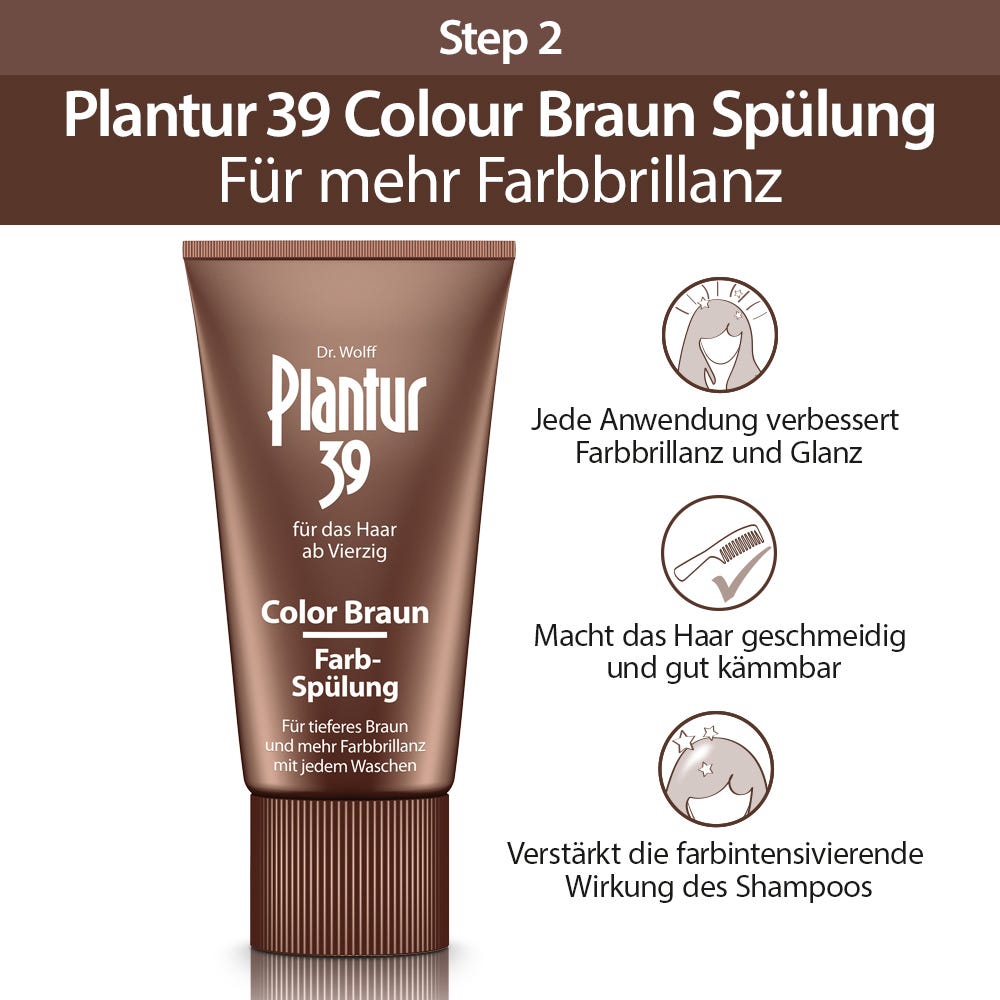 Plantur 39 Color Braun Farb-Spülung 150 ml