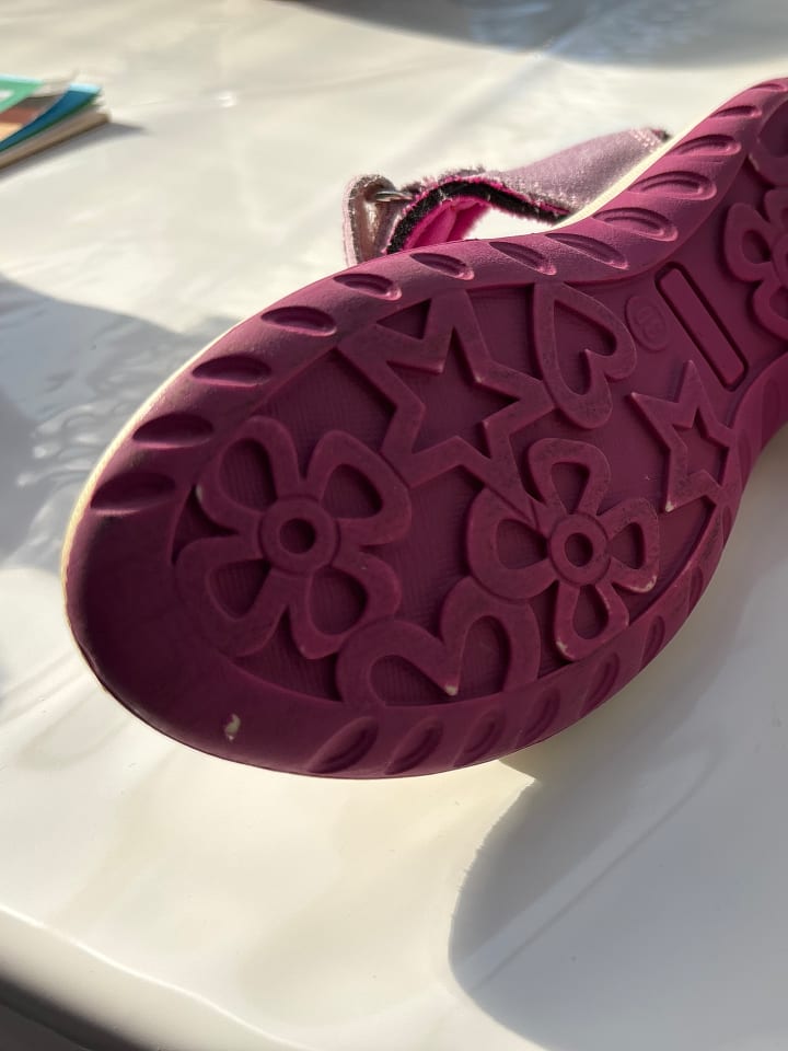 lamino Leder-Sandalen in Pink günstig kaufen 30