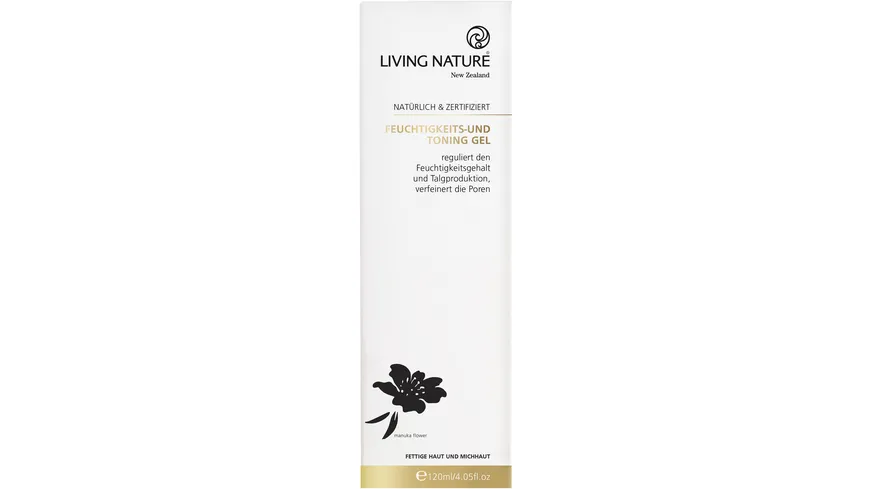 LIVING NATURE Hydrating Toning Gel 120 ml