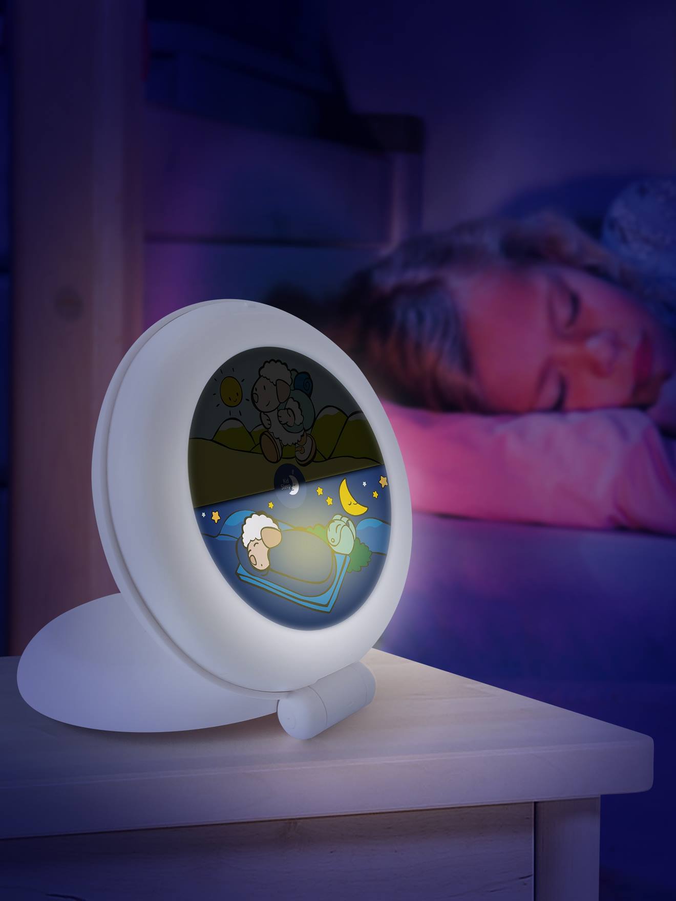 Veilleuse Globetrotter KID'SLEEP blanc