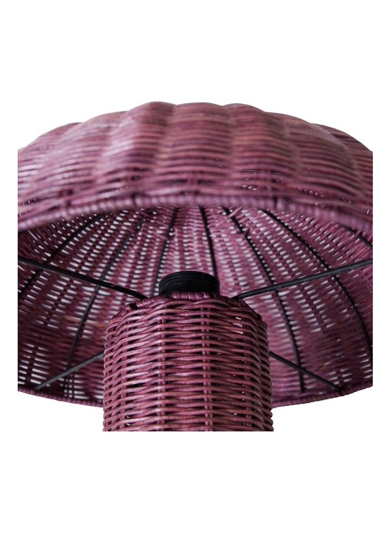Lampă de masă HKliving din ratan Ø34 cm
