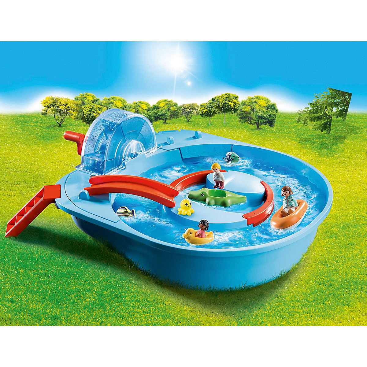 PLAYMOBIL® 70267 Fröhliche Wasserbahn
