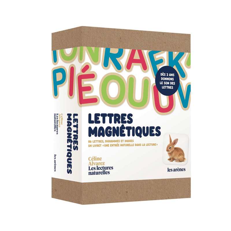 Coffret Lettres magnétiques - Les Arènes