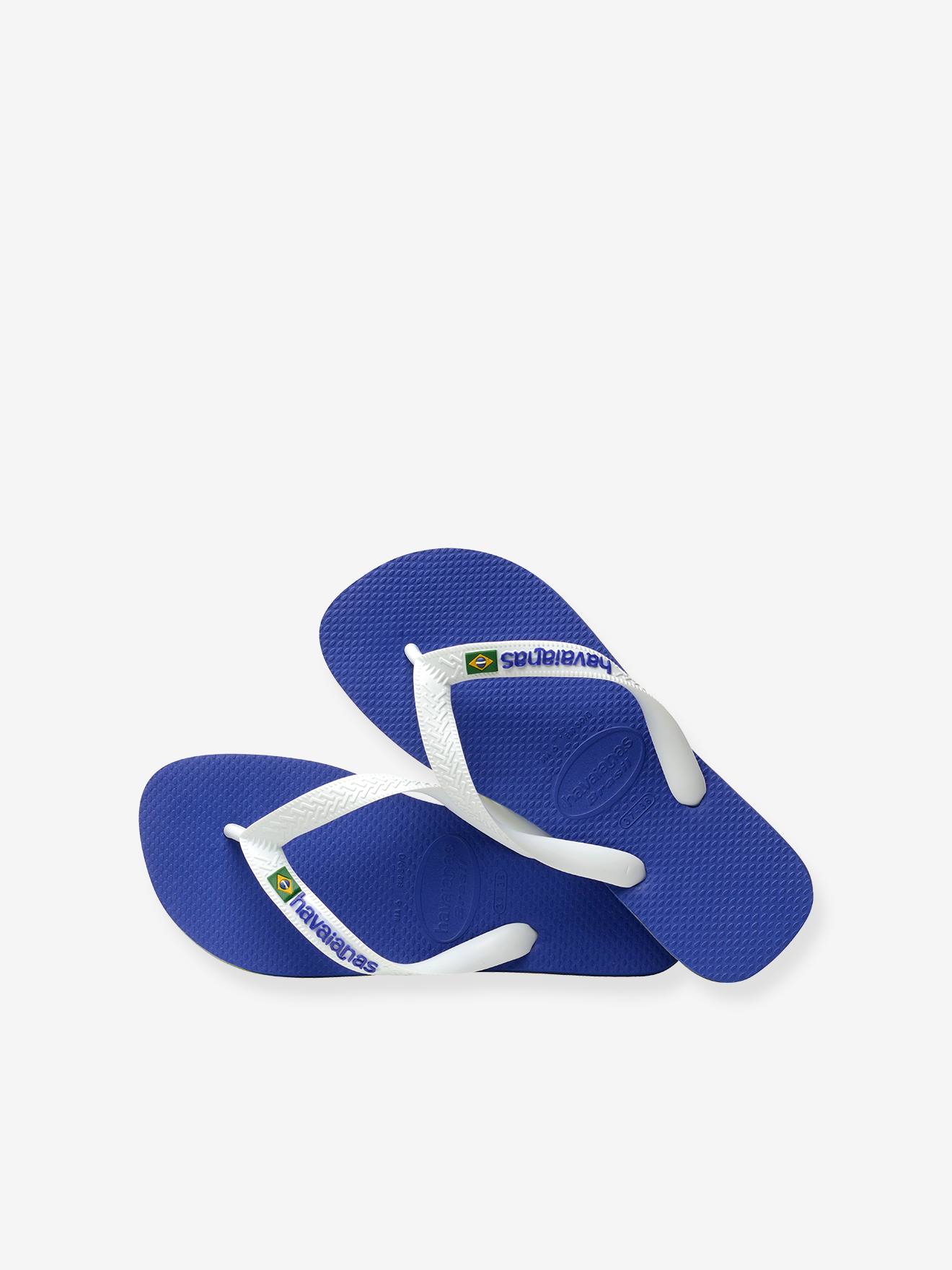 Havaianas Kinder Zehentrenner Brasil Logo HAVAIANAS - marine/weiß