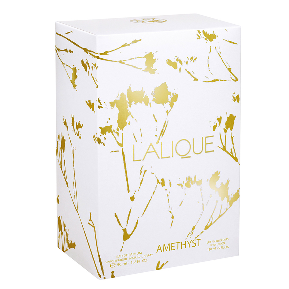 Lalique Coffret Amethyst(EdP 50ml, BL 150ml) COFFRET