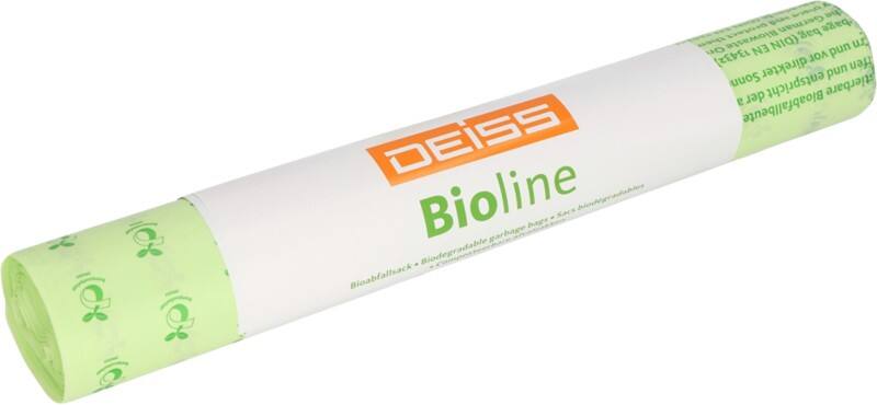 DEISS Bioline Abfallsäcke 240 L Grün 5 Stück