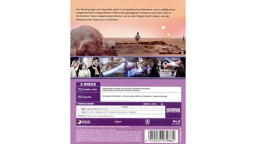 Star Wars - Eine neue Hoffnung  (+ Bonus-Blu-ray)