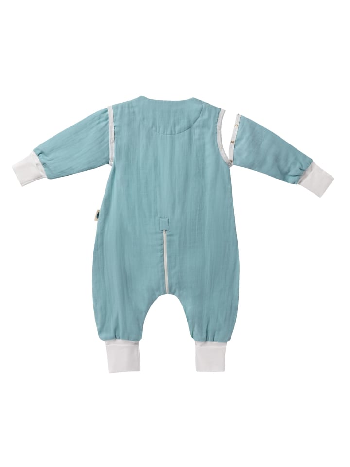 Mababu Schlafsack 0.5 TOG aus Bio-Baumwolle Musselin in sea green günstig kaufen