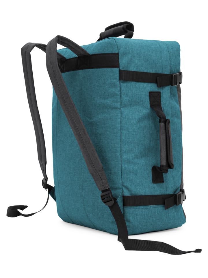 Hauptstadtkoffer blnbag M3 - Handgepäck Rucksack Flugzeug Backpack in Aquagrün günstig kaufen onesize