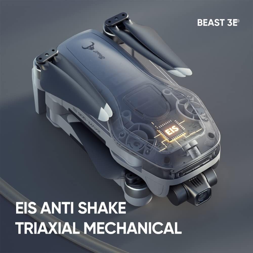 Teeggi ZLL SG906 MAX2 GPS 4km Kontrollabstand Drohne (mit Kamera EIS 4K HD360 Grad Laser Hindernis Vermeidung 3Achsen Gimbal)
