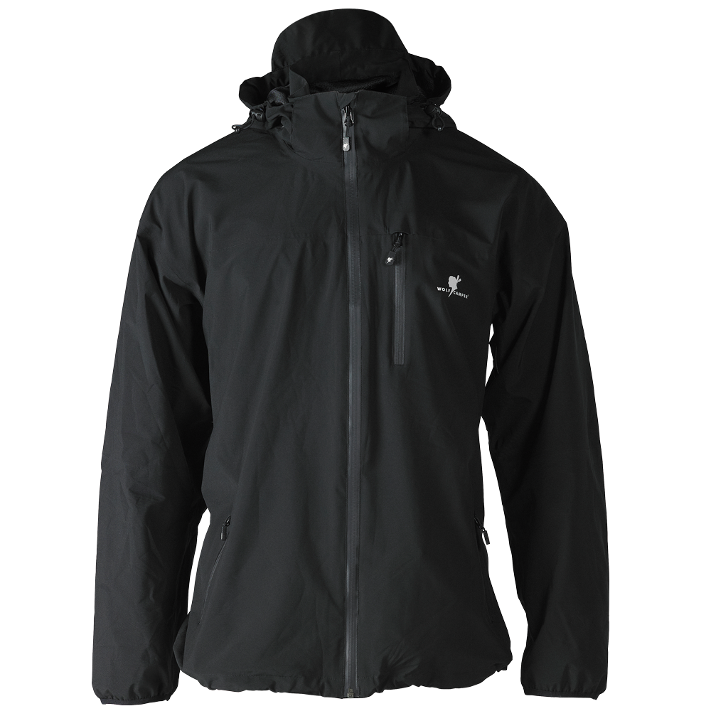 Wolf Camper Rainforest Black Herren Jacke