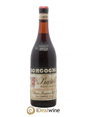 Barolo DOCG Riserva G. Borgogno 1974 - Lot de 1 Bouteille