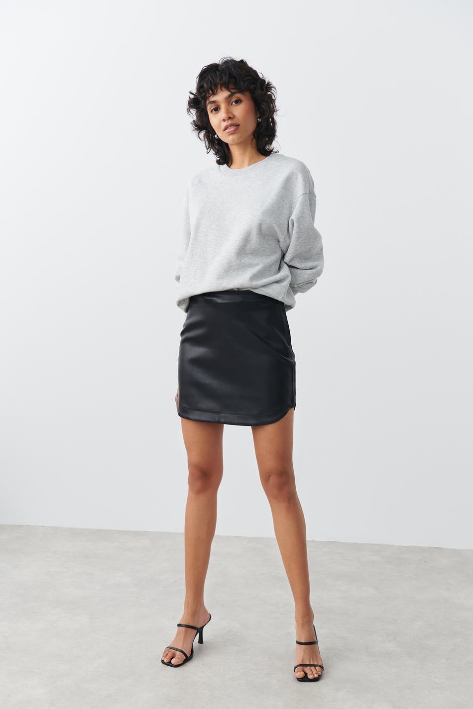 Pu skirt