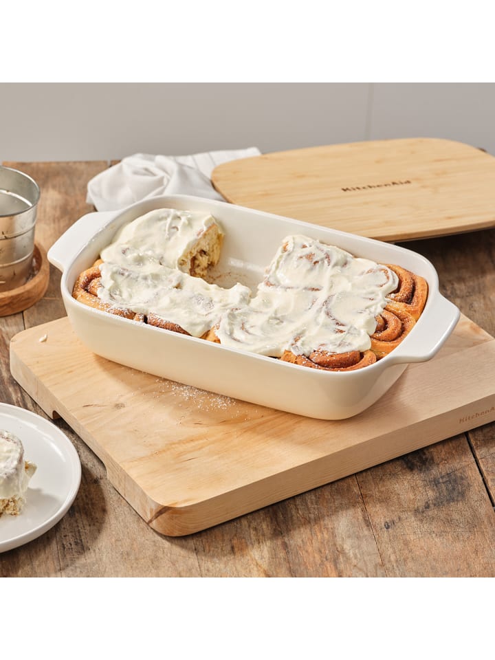 KitchenAid 2tlg. Set: Auflaufform in Creme - 3,8 l günstig kaufen onesize