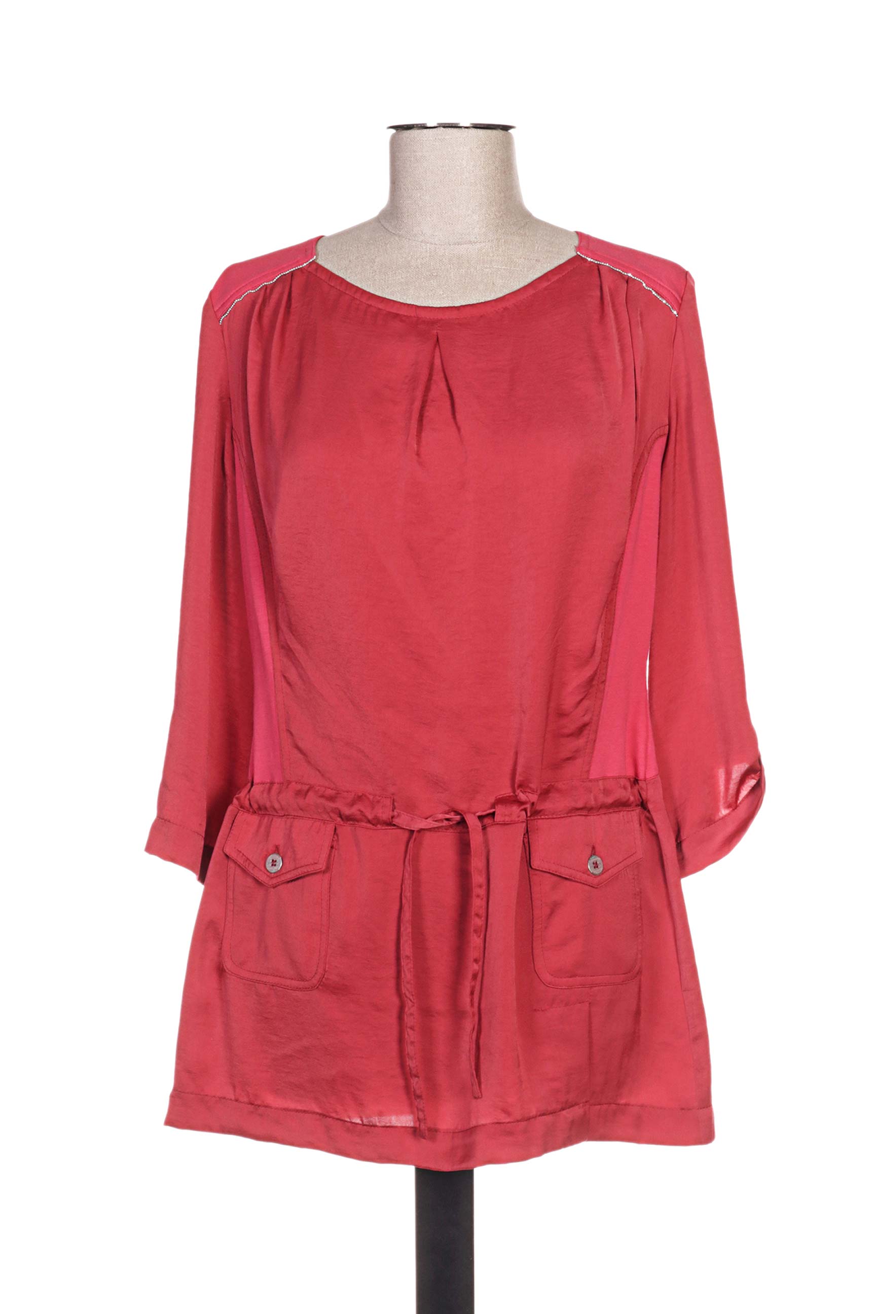 Quattro Tuniquemanchelongue Femme couleur rouge