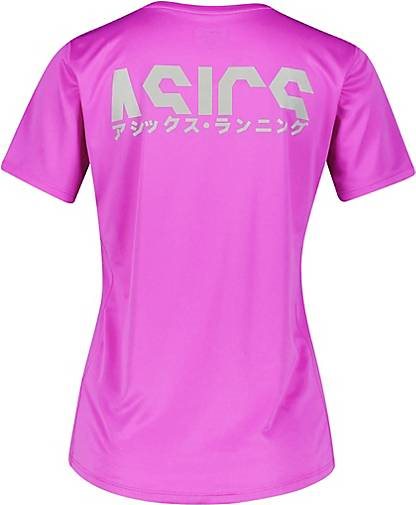 ASICS Damen Laufshirt KATAKANA Kurzarm