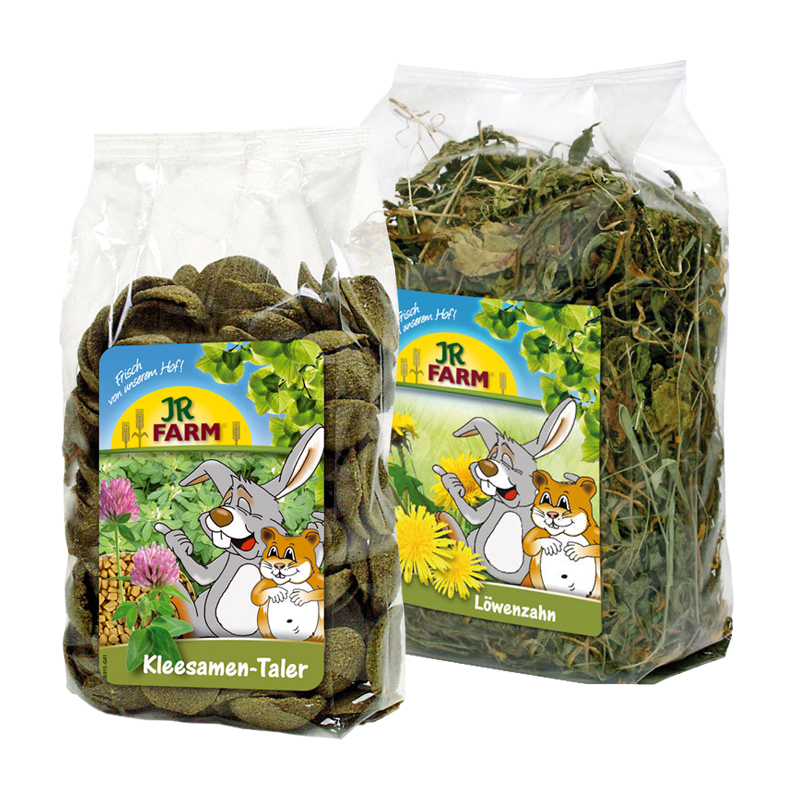 JR Farm Snacks JR Farm Kleesamen-Taler und Löwenzahn Set 500g