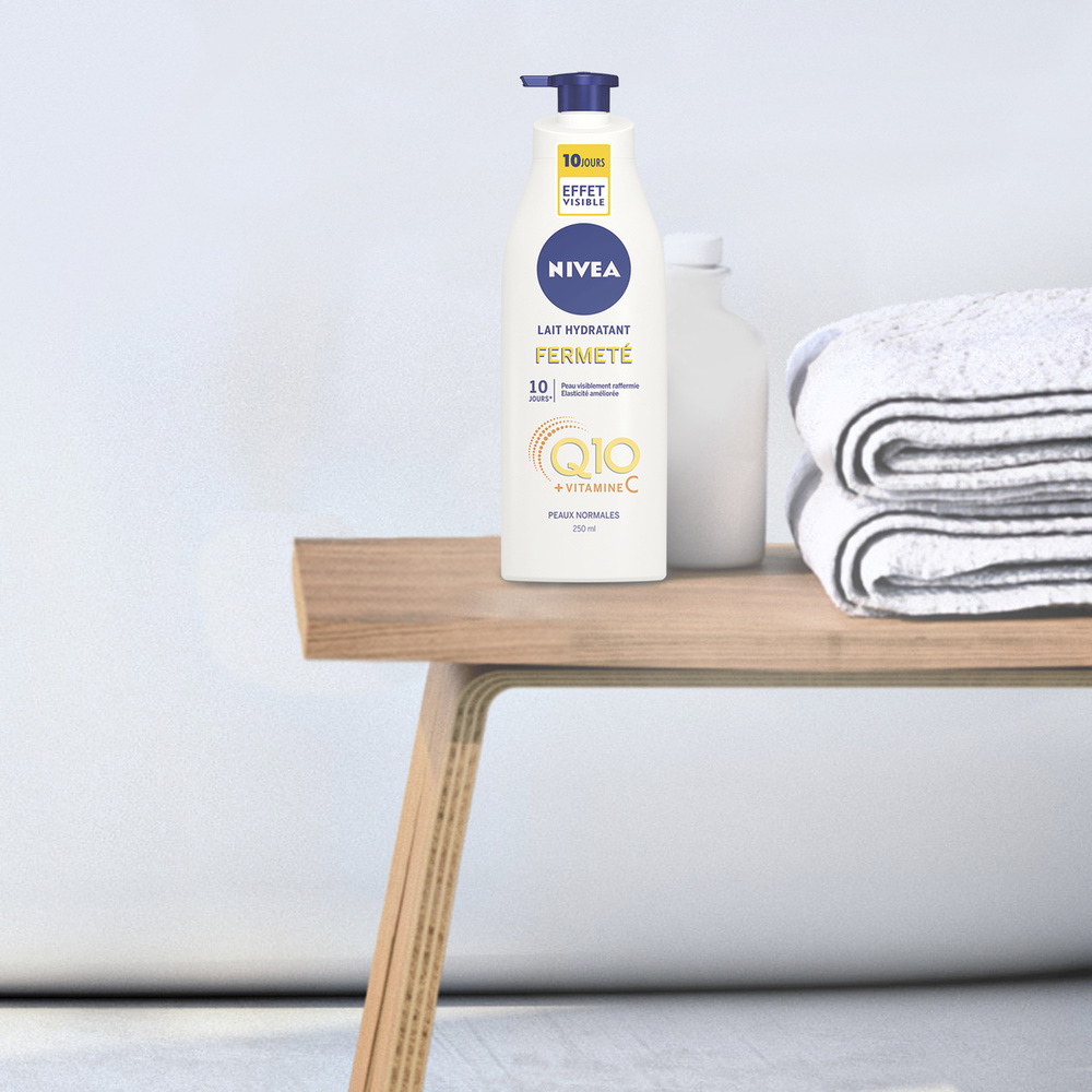 nivea Q10 - Lait hydratant Fermeté 10 jours Vitamine C Lait corps