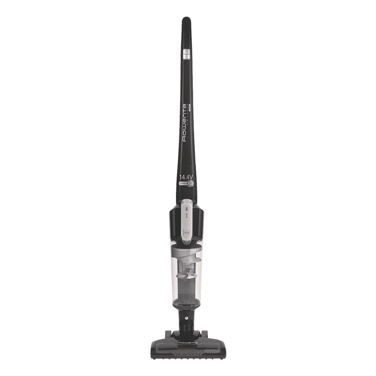 Rowenta Stielstaubsauger Air Force Light RH6545WH, Akku-Sauger, kabellos, ohne Beutel, mit beleuchteter Bodendüse