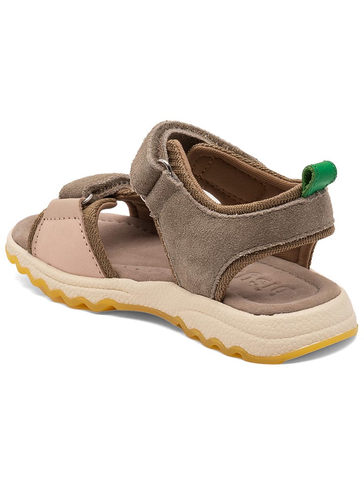 bisgaard Sandalen in Khaki/ Beige günstig kaufen